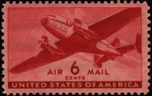 Image of Transport Airmail stamp, C25
