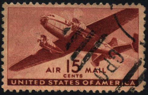Image of Transport Airmail stamp, C28