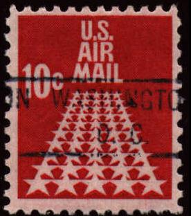 Image of Airmail stamp, C72