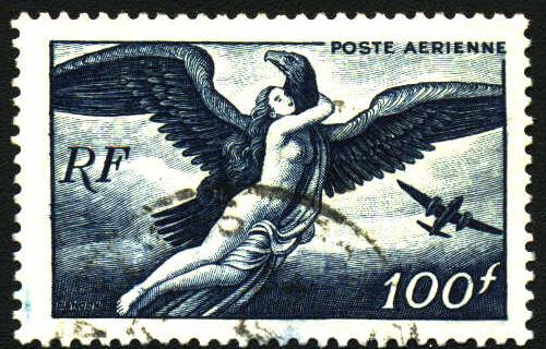 Image of 100 franc stamp