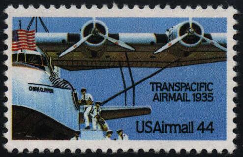 Image of Transpacific Airmail stamp, C2115