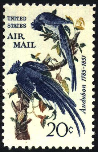 Image of Airmail stamp, C71