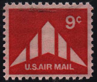Image of Airmail stamp, C77