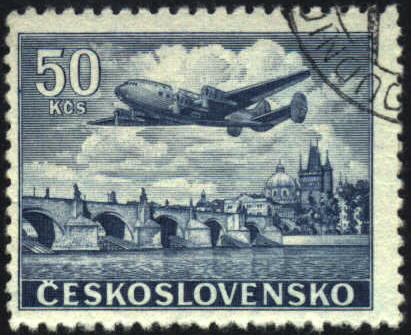Image of airmail stamp, C27