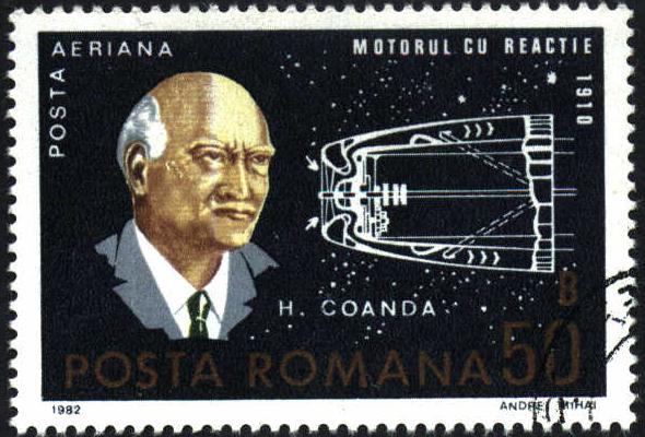 Image of Romania airmail stamp, C255