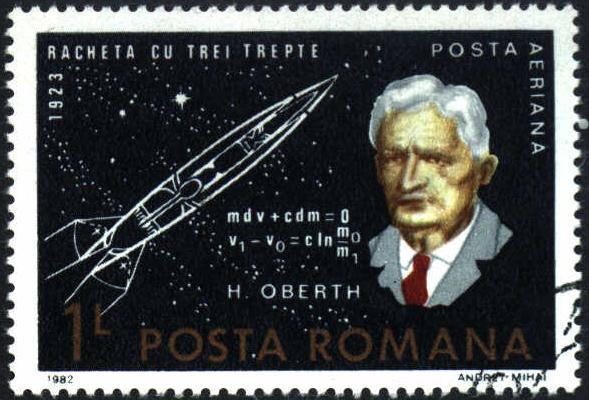 Image of Romania airmail stamp, C256