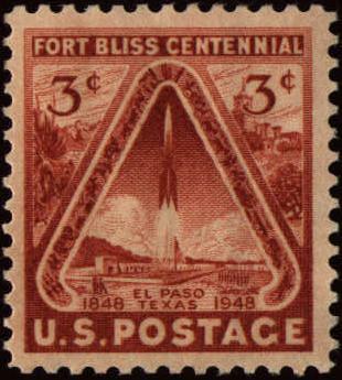 Image of Fort Bliss Centenial stamp, Scott Cat. No. 976